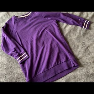 Champion purple long sleeve